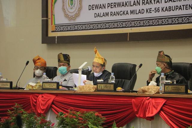 Milad Inhil ke 56, DPRD Gelar Rapat Paripurna Istimewa