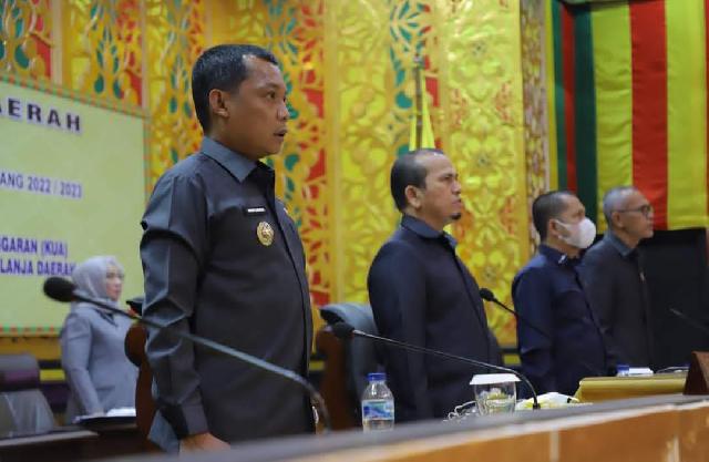 DPRD Pekanbaru Gelar Paripurna MoU KUA-PPAS R-APBD 2023