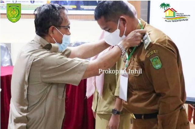 Bupati Inhil Bersama DPMD Buka Pelaksanaan Sosialisasi LAD Dengan 30 Kades Se-Inhil