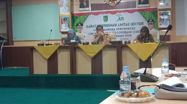 Gelar Rakor Lintas Sektor, Ini Kata Bupati Inhil