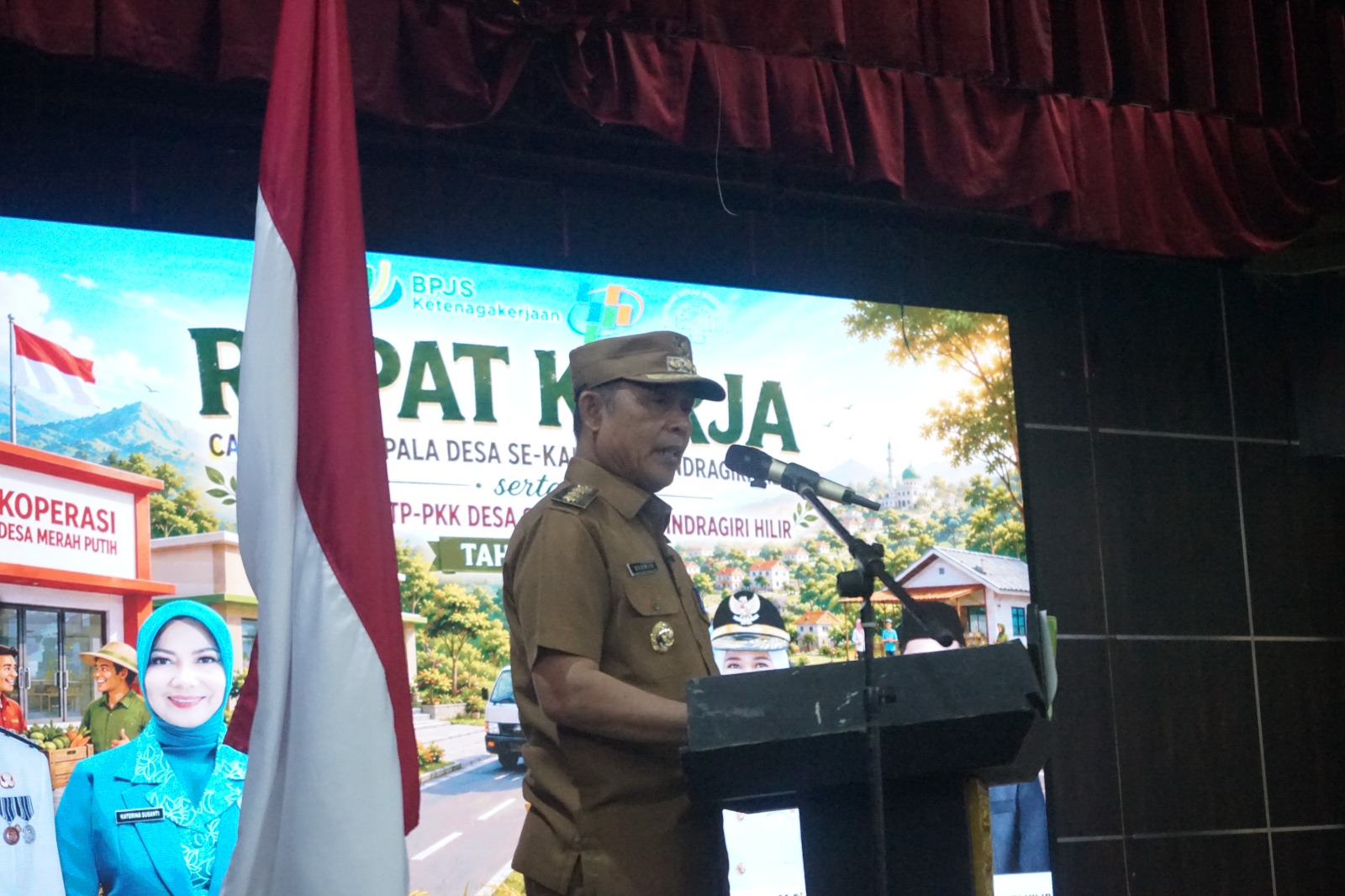 Bupati Herman Minta Camat dan Kepala Desa Perkuat Sinergi, Percepat Koperasi Merah Putih hingga Desa Peduli TBC