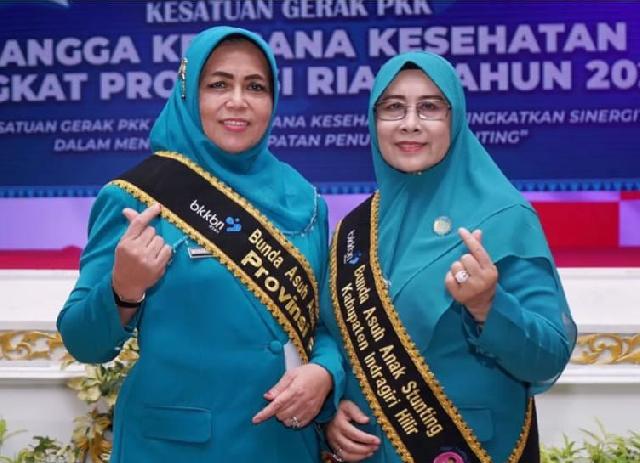 Hj Zulaikhah Wardan Dikukuhkan Sebagai Bunda Asuh Anak Stunting Tingkat Kabupaten