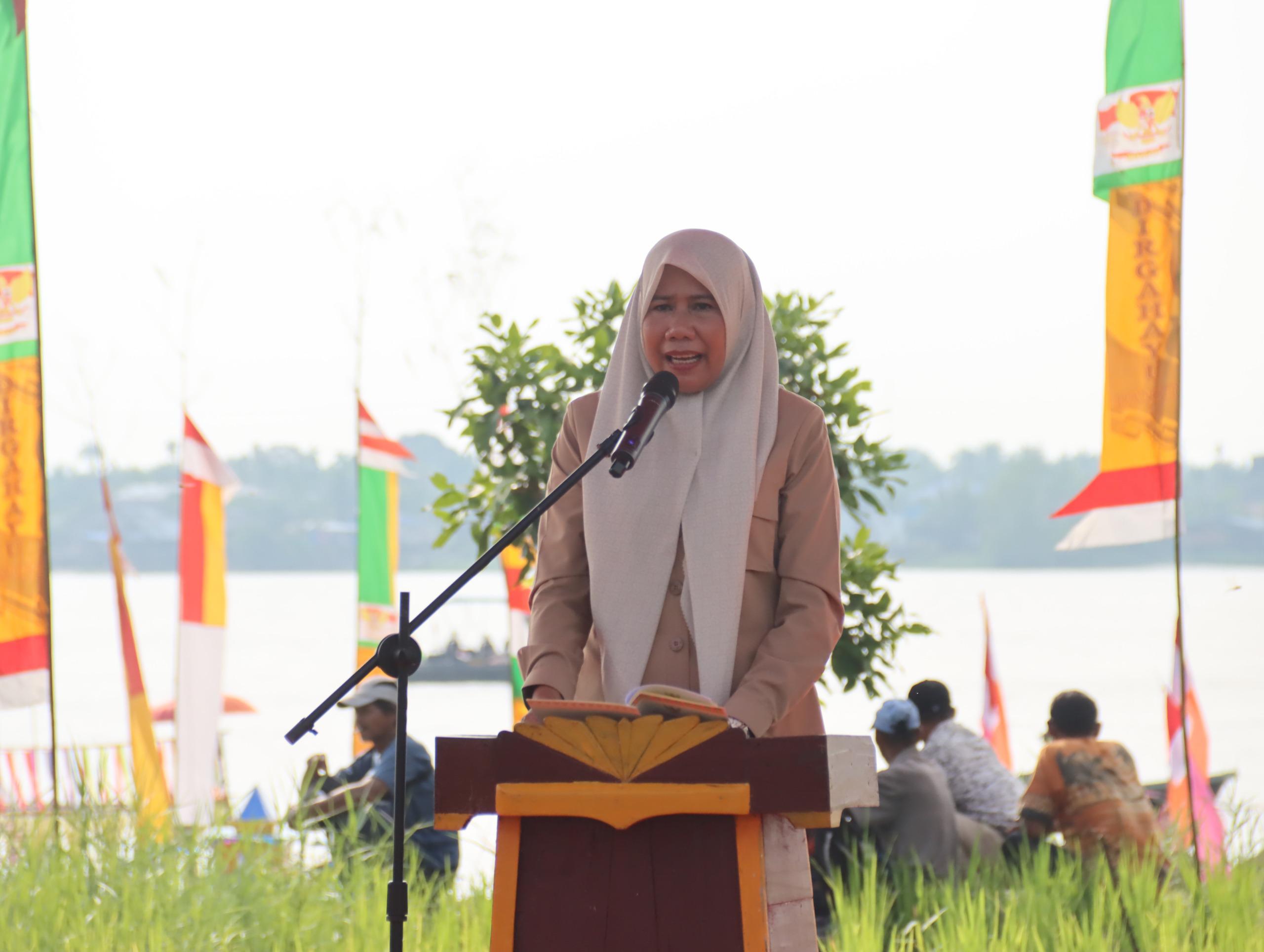 Wakil Bupati Inhil Yuliantini Hadiri FSI: Meriahkan Tahun Baru Islam dengan Pompong Hias