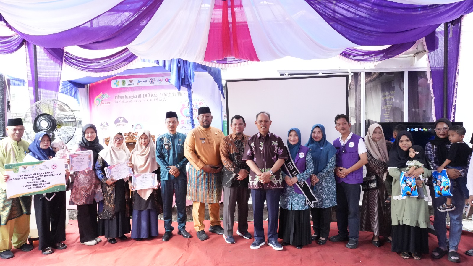Peringatan HLUN Ke-30 di Inhil Dirangkai Peluncuran SIBESTI dan SATU INHIL