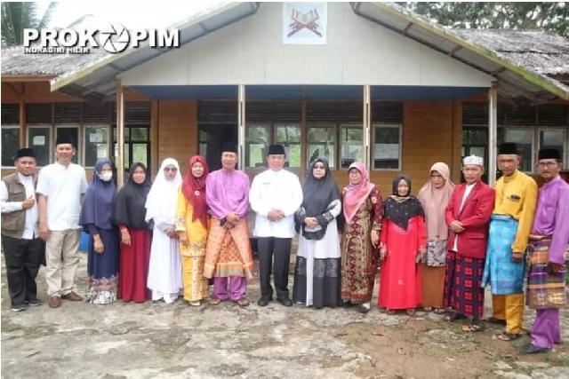 Bupati Inhil Tinjau Rumah Tahfiz di Desa Khairah Mandah