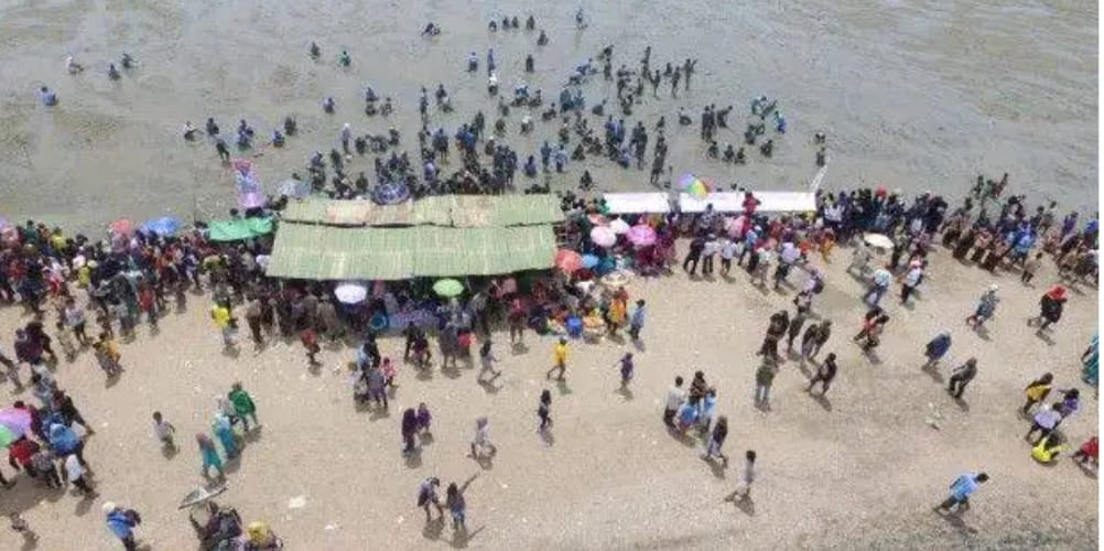 Melihat Budaya Suku Duano Kabupaten Inhil Saat Menongkah