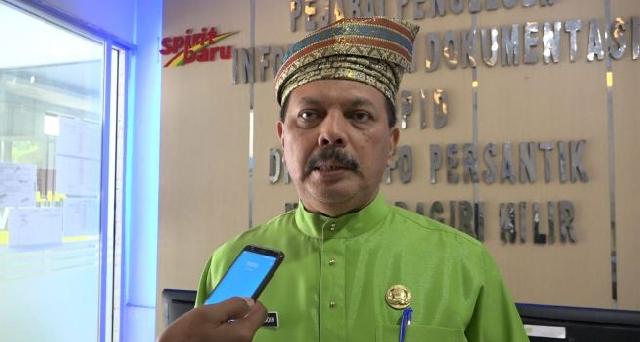 Sekda Inhil H. Syarifuddin Ikuti Vicon Pemilu 2019