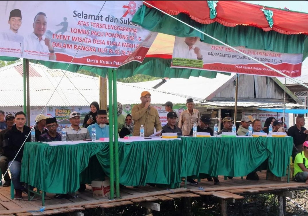 Lestarikan Budaya Pacu Pompong Nelayan 2023 Kembali di Gelar