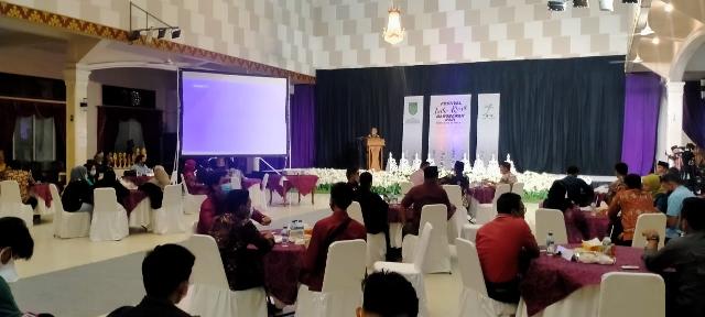 Disparporabud Inhil Gelar Penutupan Festival Teater Klasik Bangsawan 2021