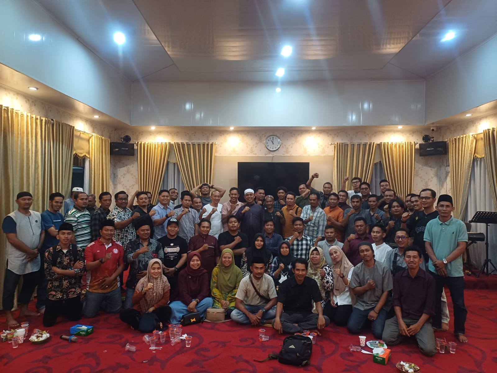 Bupati Inhil dan Bunda PAUD Lepas Kontingen PORSENI IGTKI Kabupaten Inhil