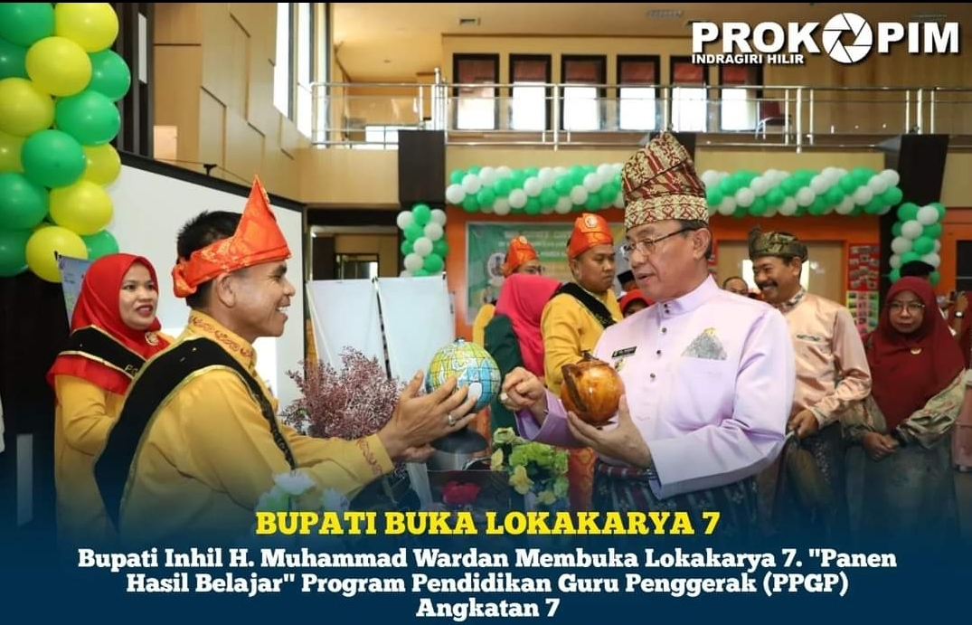 Bupati Inhil Buka Lokakarya 7 