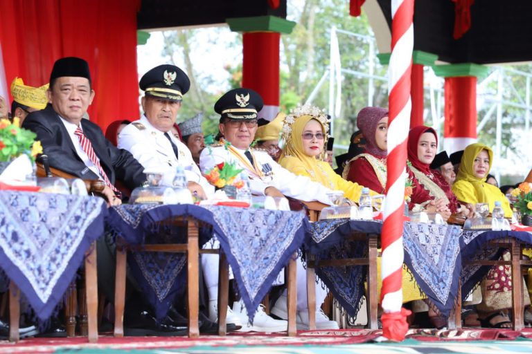 Peringatan Hut RI ke 78, Turut Dihadiri Wakil DPRD Inhil Edi Gunawan
