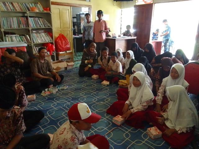 Pemdes Concong Tengah Gelar Sosialisasi Edukasi Vaksin Covid-19 Kepada Masyarakat dan Anak Sekolah