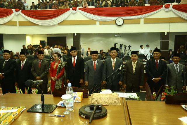 Pengucapan Sumpah dan Janji Dewan Perwakilan Rakyat Daerah Inhil