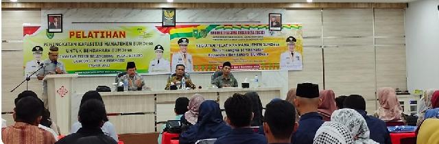 Gelar Palatiahan Menajemen BUMDes, Kadis DPMD Inhil Sampaikan Ini