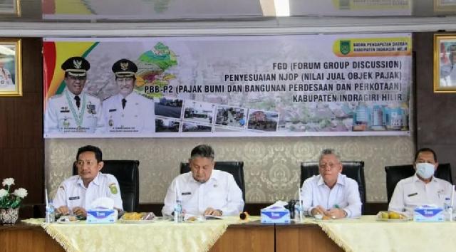 Optimalisasi Pendapatan Daerah, Pemkab Inhil  Sesuaikan NJOP