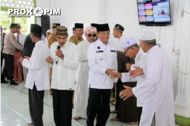 Hadiri Peringati Maulid Nabi Muhammad SAW di Desa Tekulai Hilir, Bupati Sampaikan Pesan Ini