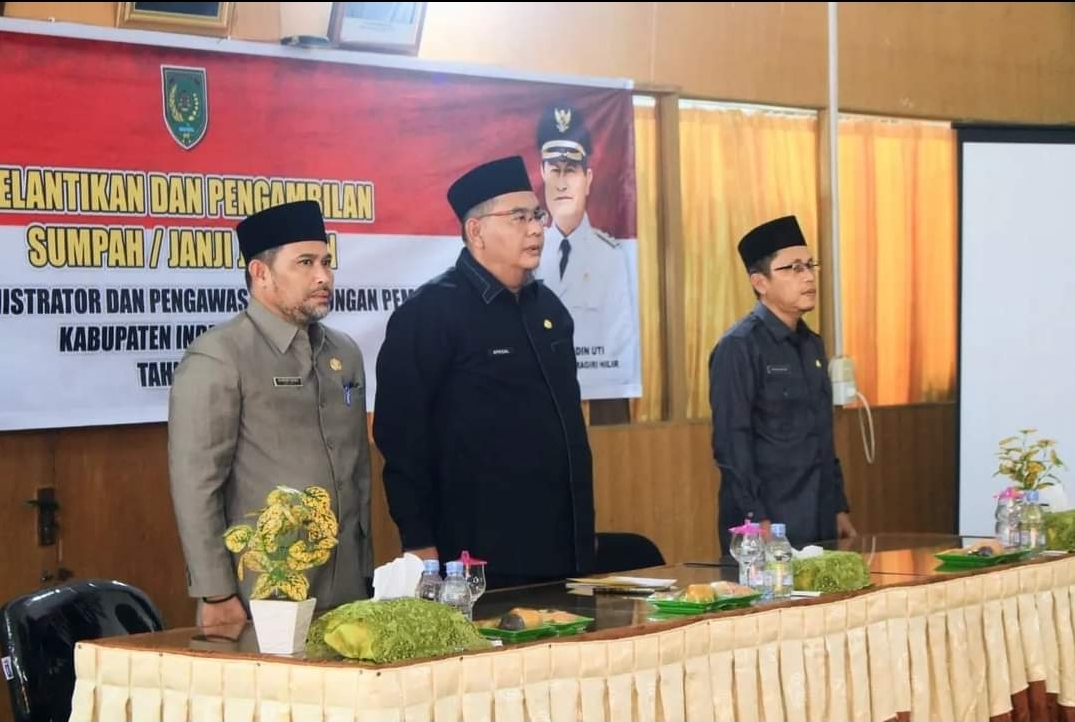 Bupati Indragiri Hilir Latik Pejabat Administrator dan Pejabat Pengawas Di Lingkungan Pemkab Inhil
