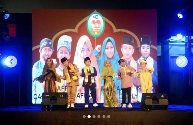 Bupati Inhil Menghadiri Puncak Malam Grand Final Akademi Da'i Cilik