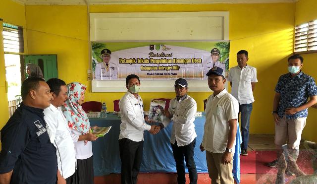 Terima Sosialisasi PTOPKD dari DPMD Inhil, DMIJ Plus Terintegrasi: Ini Bagian Pembinaan dan Pengelolaan Keuangan Desa