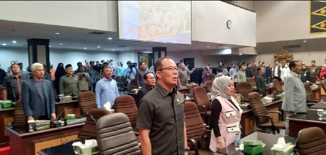 DPRD Pekanbaru Gelar Paripurna Pengesahan APBD Perubahan 2022 