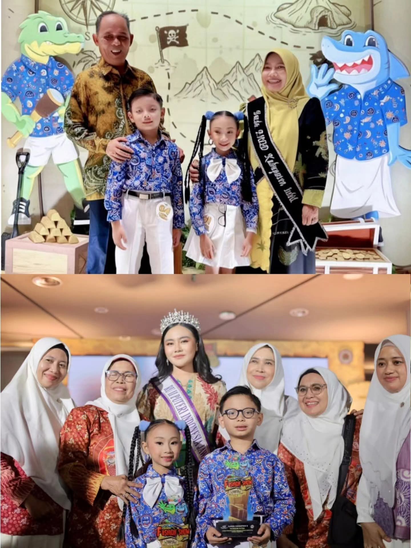 Raih Juara Mewakili Riau Pada Lomba Fashion Show Batik Anak ” Bupati Sampaikan Kebanggannya”